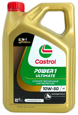Produktbild von Castrol Power 1 Ultimate 4T 10W-50 4 Liter (15FFAD)