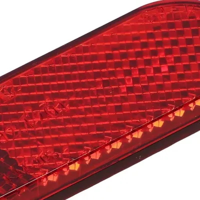 Zdjęcie produktu dla Odblysnik, czerwony odblysnik, 95x25mm