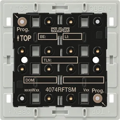 Produktbild von JUNG KNX Funk-Tastsensormodul 4074RFTSM 4fach