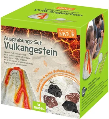 Produktbild von Ausgrabungs-Set Vulkanstein Expedition Natur