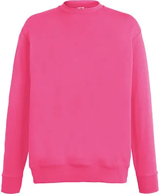 Produktbild von Fruit of the Loom - New Lightweight Set-In Sweat - Fuchsia - S