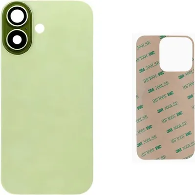 Produktbild von OEM iPhone 17 Akkudeckel Backcover Rückseite Glas Rückglas + Dichtung Grün