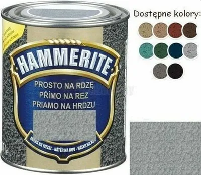 Obrázek produktu pro Hammerite Hammerschlag stříbrně šedá 0,25 l