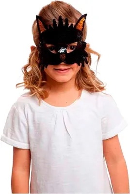 Imagen del producto de Mom Gat: Disfraz de máscara, color blanco. Talla única