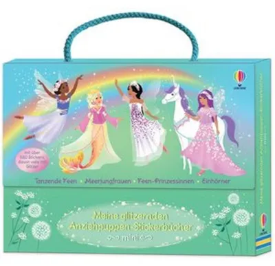 Obrázek produktu pro Meine glitzernden Anziehpuppen-Stickerbü