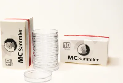Produktbild von MC.Sammler 10 Stück Münzkapseln Größe Innen Ø 31mm Sondermünzen Sammlermünzen Gedenkmünzen