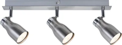 Produktbild von Paulmann Meli, Strahler Oberflächenbeleuchtung, GU10, 3 Glühbirne(n), LED, 230 V, Nickel