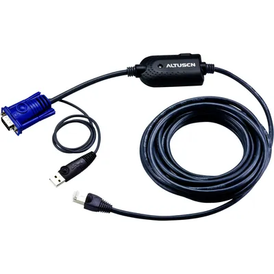 Produktbild von ATEN KA7970, 4,5 m, USB, USB, VGA, Schwarz, RJ-45