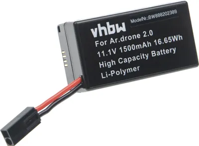 Produktbild von vhbw Akku Ersatz für Parrot PF070056 für Drohne Multicopter Quadrocopter (1500 mAh, 11,1 V, Li-Polymer)