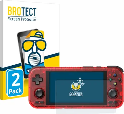 Produktbild von 2x BROTECT Schutzfolie für Retroid Pocket 4 Pro Displayschutz Displayschutzfolie Folie Matt Entspiegelungsfolie