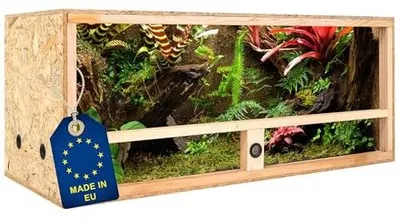 Zdjęcie produktu dla Terrarium drewniane osb 3 dla gadów węży płazów 120X50X50 cm