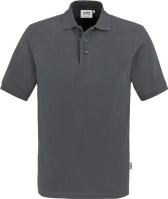 Produktbild von HAKRO Poloshirt Classic Herren #810  Gr. M graphit