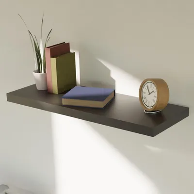 Hochwertiges Wandboard Wandregal Bücherregal Regal freischwebend MDF PVC B60cm
