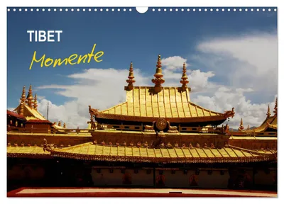 Produktbild von Tibet Momente (Wandkalender 2027 DIN A3 quer), CALVENDO Monatskalender
