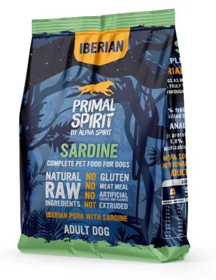 Produktbild von PRIMAL SPIRIT Trockenfutter für Hunde Iberische Sardine SARDINE 1 kg