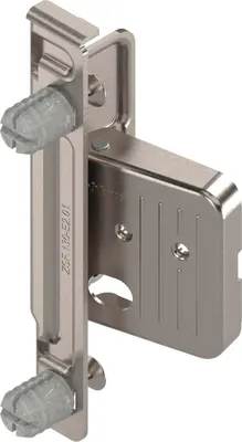 Image de BLUM METABOX CLIP Fixation avant, chambranle M,K,H, EXPANDO, droite, acier nickelé