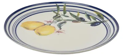 Produktbild von Decoris Teller Zitronenporzellan, Durchmesser 20,3 cm