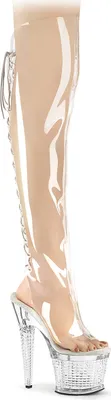 Produktbild von Pleaser SPECTATOR-3019C Plateau Stiefel Transparent EU 40