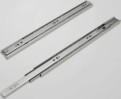 Immagine prodotto di EINFEBEN Guide per cassetti Guida su cuscinetti a sfera Guide per cassetti con chiusura automatica a estrazione totale 45 mm 450 mm 2 pezzi