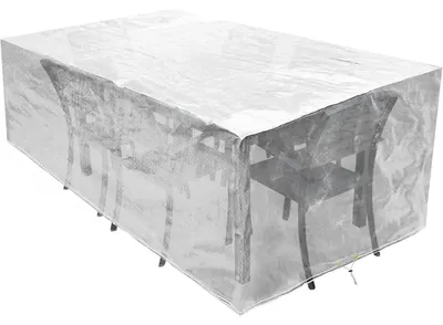 Immagine prodotto di Copertura impermeabile per mobili da giardino, trasparente, dimensioni 180x120x70 cm