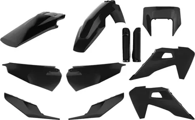 Immagine prodotto di Kit 11 carene POLISPORT nero per Husqvarna