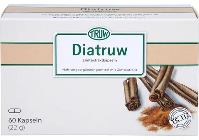 Produktbild von Diatruw Zimtextraktkapseln, 60 St. Kapseln