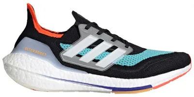 Produktbild von adidas Ultra Boost 21 Black Pulse Aqua - EU 41 1/3