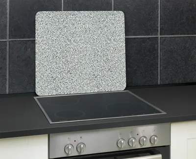 Produktbild von WENKO Multi-Platte Mod. Granit, Spritzschutz, Herdblende, Schneidbrett