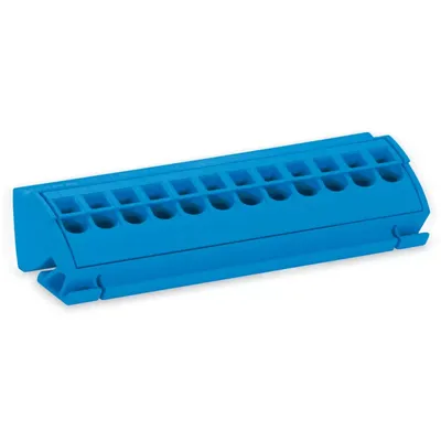 Produktbild von WAGO Sammelschienenblock 4qmm 812-104 812-104 blau AWG 20-12 Cage Clamp