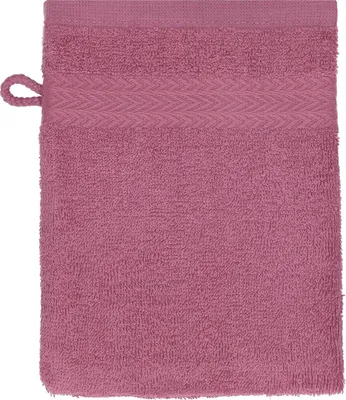 Produktbild von Betz Waschhandschuh 16x21 cm PREMIUM 100% Baumwolle  Farbe: beere
