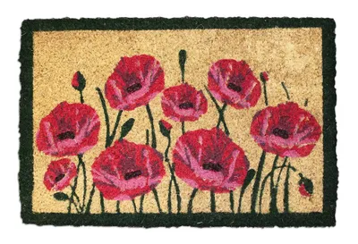 Image de Home Elements Paillasson Poppies 40 x 60 cm