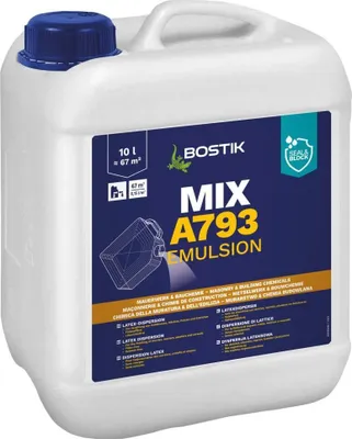 Produktbild von Bostik Mix A793 Emulsion Haftemulsion-Konzentrat 10Liter Kanister Latex Dispersion