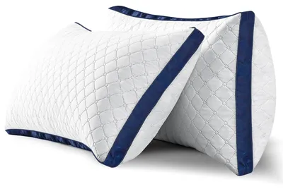 Kopfkissen 2er-Pack, 42x70 cm, Daunenalternative, hypoallergen