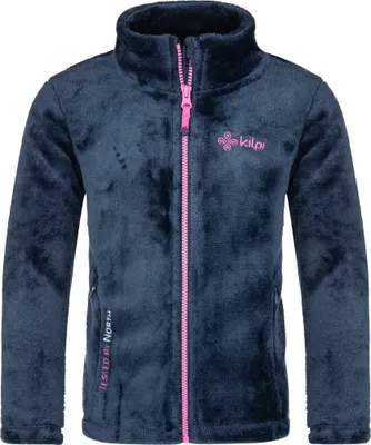 Produktbild von Mittelschicht Kilpi ERIN-JG aus haarigem Fleece für Mädchen, DUNKELBLAU, Größe 86