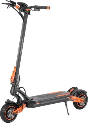 Zdjęcie produktu dla Hulajnoga elektryczna - LX9+ - Podwójny silnik 2 × 650 W - Akumulator 48 V 18,2 Ah - Zasięg do 65 km - Opony pneumatyczne 23 cm - E-ABS + hamulce tarczowe - Do 120 kg - Biały
