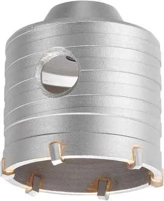 Produktbild von kwb 175166, Zentrierbohrer, Bohrer, Beton, Granit, Marmor, Naturstein, Stein, Kachel, Grau, Hartmetall-bestücktes Wolfram (TCT), 6,6 cm
