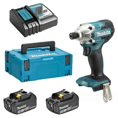 Image de Visseuse à chocs MAKITA DTD156RFJ - 18V - 155Nm + 2 batteries 3Ah