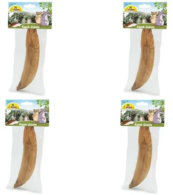 Produktbild von JR Farm Kapok-Schote | 4 x 1 Stück | Natürliches Nestbaumaterial für Kleinnager