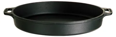 Produktbild von Feuerpfanne - Grillpfanne - mit 2 Henkeln - D: 60cm - Gusspfanne aus hochwertigem Gusseisen