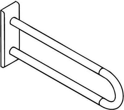 Produktbild von HEWI Wandstützgriff Serie 801 L 600mm 801.50.300 Maigrün