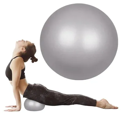 Imagen del producto de Pelota de Pilates, 25 cm, antideslizante, antideflamación, pelota de fitness para el equilibrio