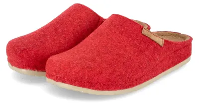 Productafbeelding van Kaerlek dames slippers NANA, rood, vilt, maat: 38