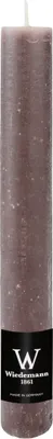 Produktbild von Durchgefärbte Stabkerzen Schlamm 280 x Ø 35 mm, 1 Stück