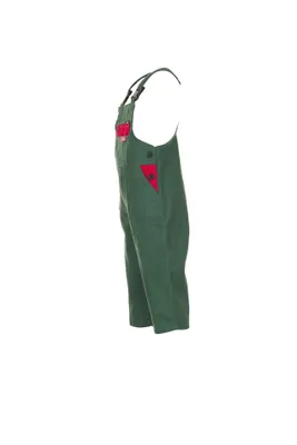 Obrázek produktu pro Dětské dungarees dětské oblečení střední zelená/střední červená velikost 146/152