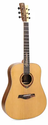 Produktbild von Akustikgitarre Dreadnought Woody W48, Zederndecke, Matt, 48 mm Sattelbreite