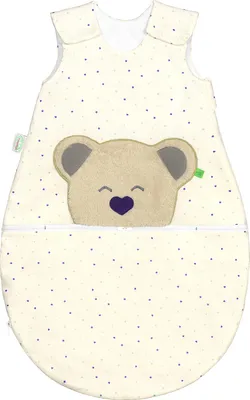 Produktbild von Odenwälder muckiAIR Jersey-Schlafsack heart and stars violett 70