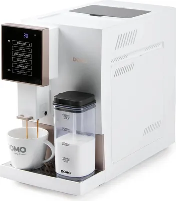 Obrázek produktu pro Automatický Espresso kávovar - bílo bronzový - DOMO DO742K