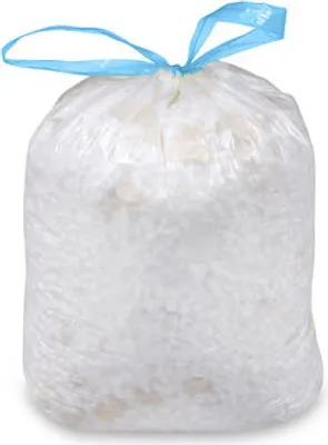 Produktbild von 200x Mülleimerbeutel Müllbeutel mit Zugband 18 Liter 'S' 45 x 50 cm weiß