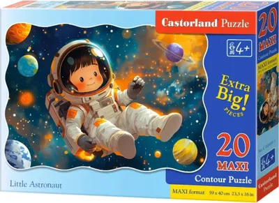 Immagine prodotto di Puzzle 20 Maxi Piccolo Astronauta CASTOR