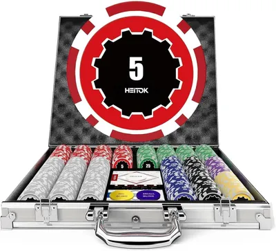 Pokerset 500 Pokerchips 11,5g mit Alukoffer